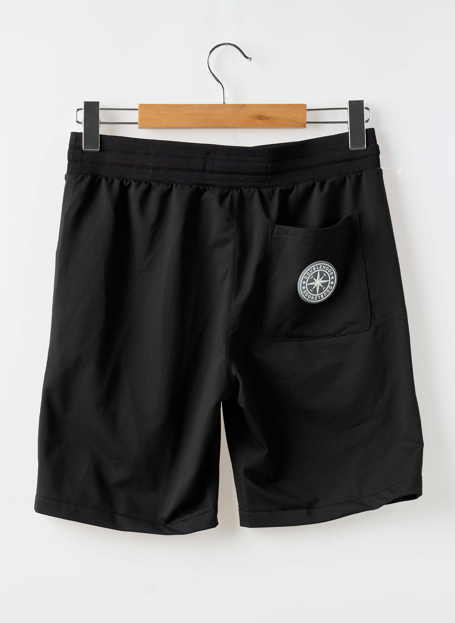 Bermudas elastinė dydis normala dydis juodas DOUBLEHOOD vyras