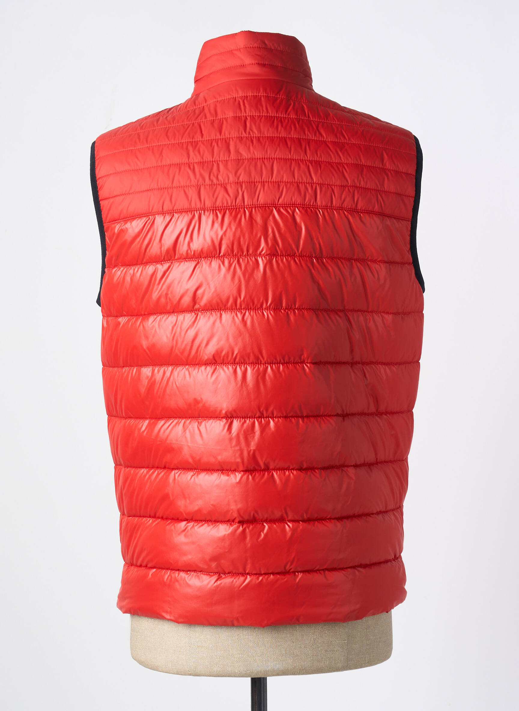 Pūkinė striukė kišenės be gobtuvų raudona HUGO BOSS vyras