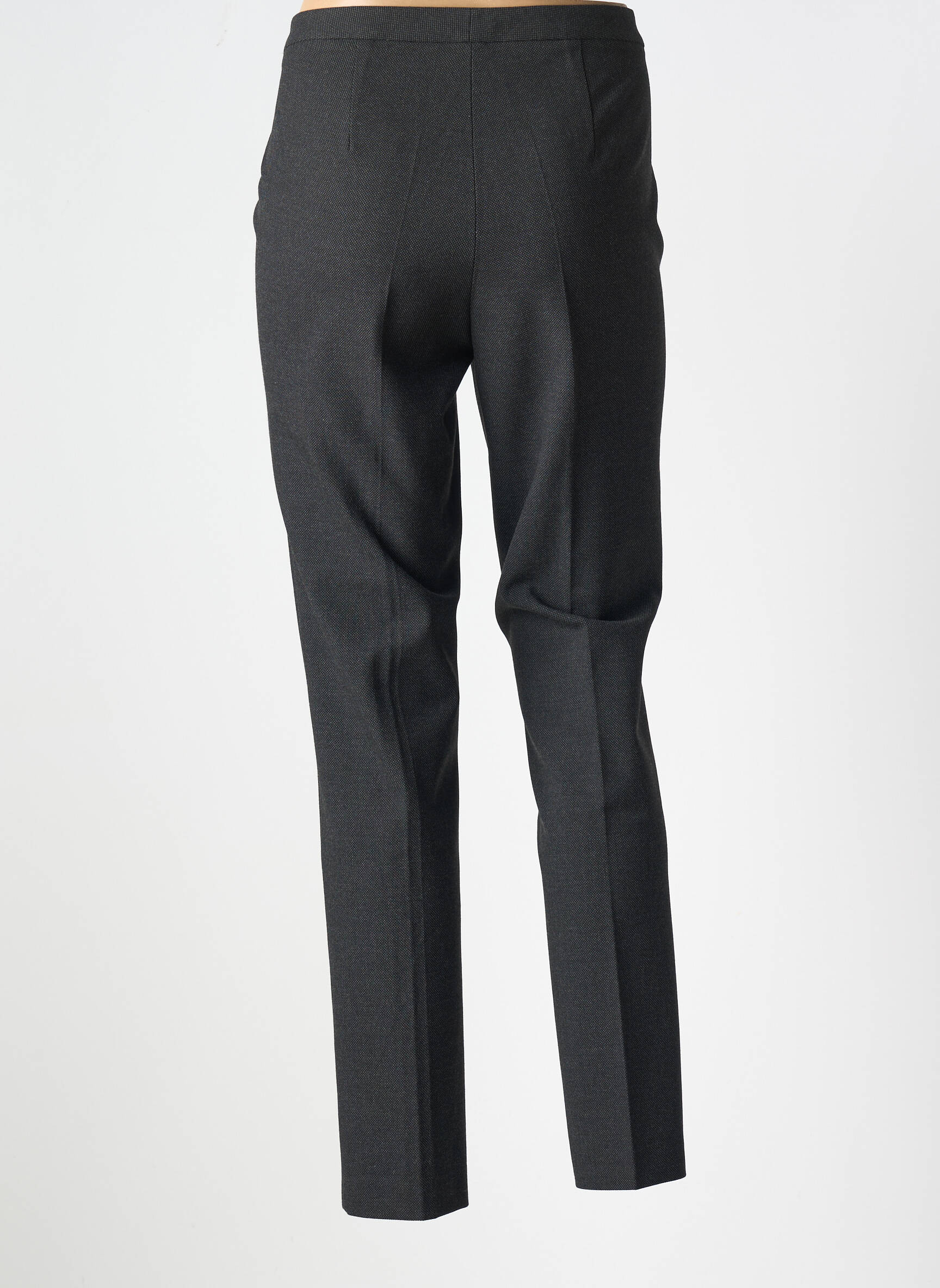 Lieknos kelnės aukšta talija aukšta talija pilka GERKE MY PANTS moteris