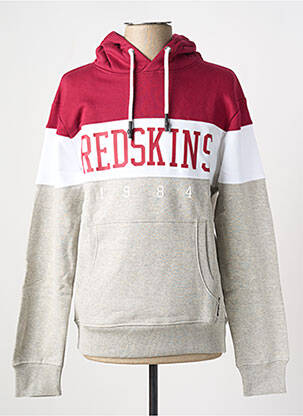 Kapišonas jersey audinys ilgos rankovės pilka REDSKINS vyras