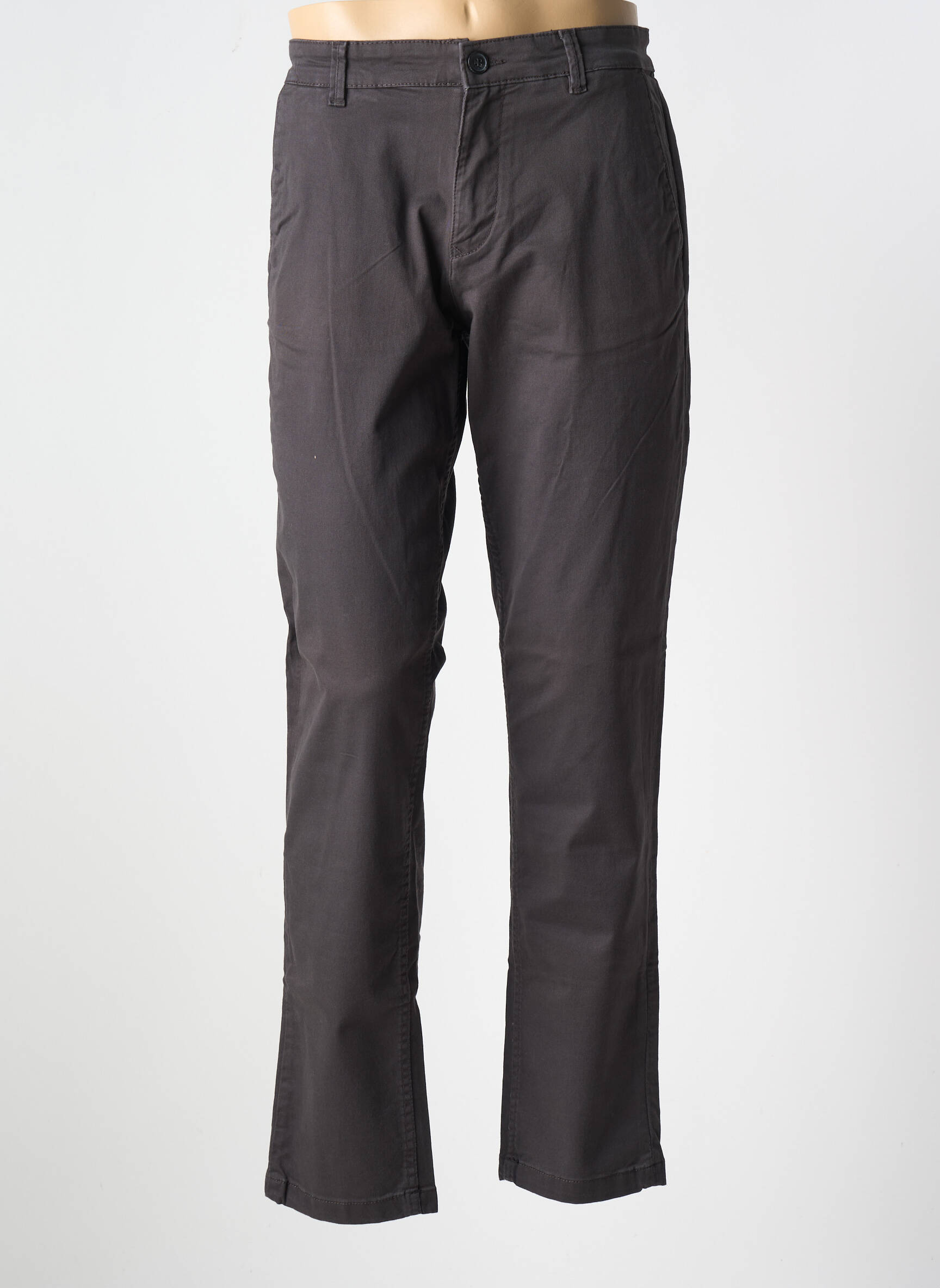 Chino kelnė bio normala dydis pilka SELECTED vyras
