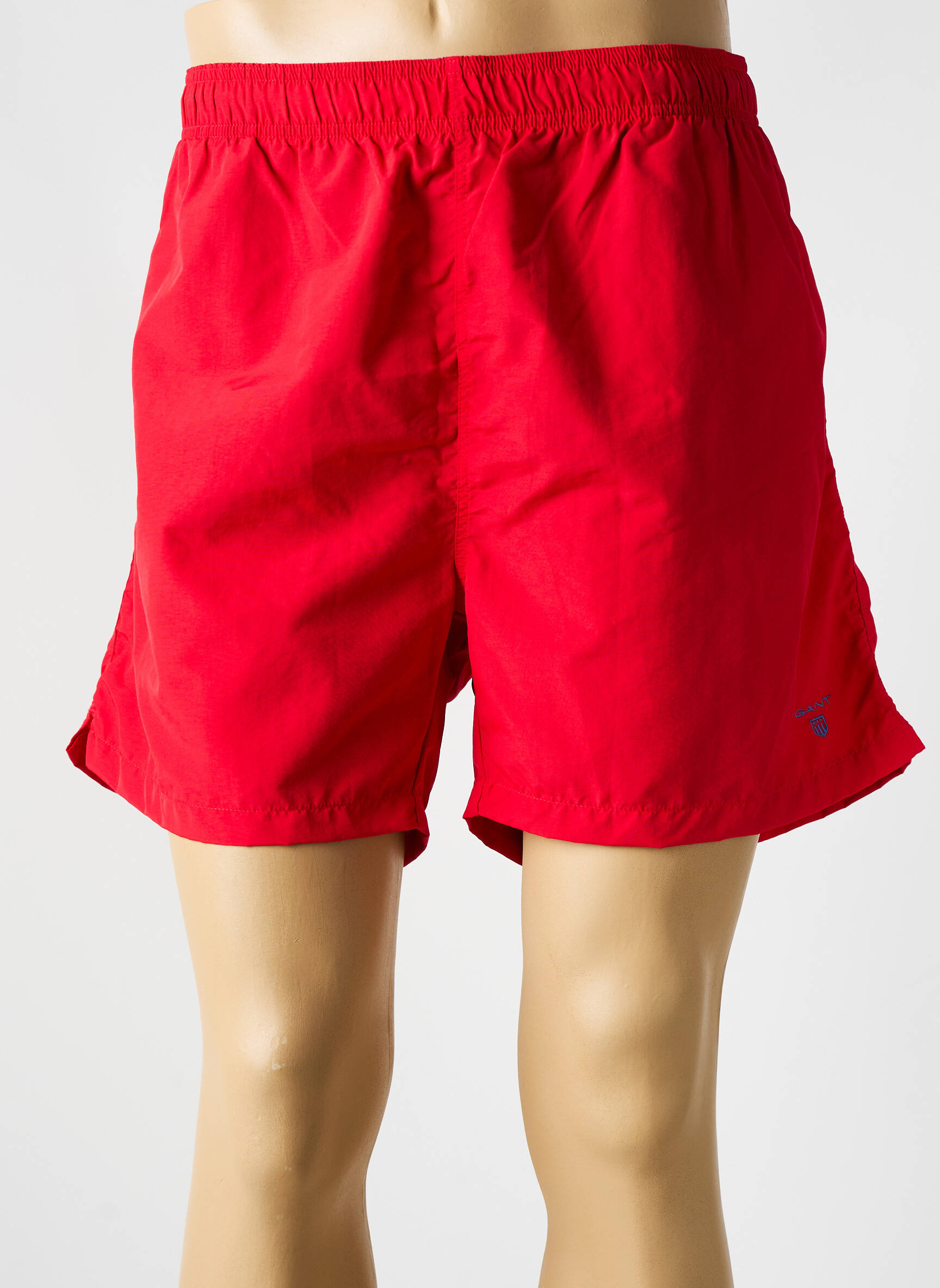 Maudymosi šortas satino efektas raudona GANT vyras