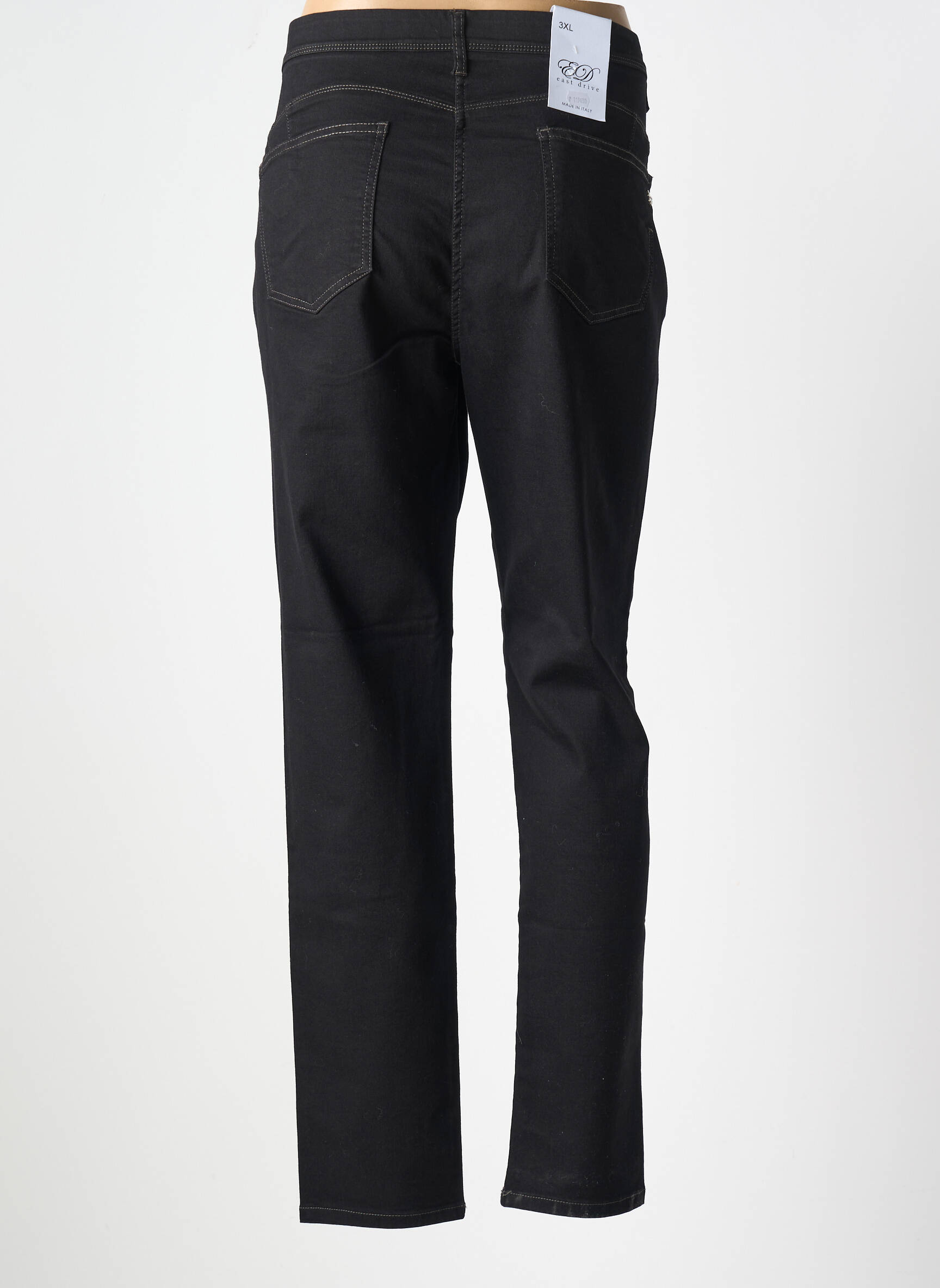 Jegging denimo audinys normala dydis juodas EAST DRIVE moteris