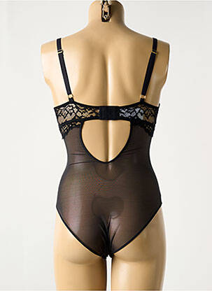 Kūno apatiniai su rėmu juodas WOLFORD moteris