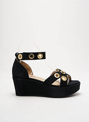 Sandalai/nu pėdos užsegimas su kaklo detalėmis kulnas nuo 4 iki 6 cm juodas PINTO DI BLU moteris