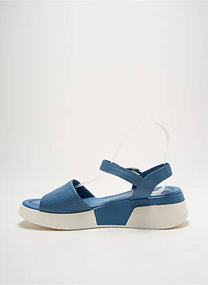 Sandalai/nu pėdos lygus medžiaga kulnas nuo 4 iki 6 cm mėlyna COCO ET ABRICOT moteris