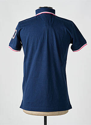 Polo jersey audinys trumpas rankovės mėlyna CAMBERABERO vyras