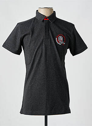 Polo jersey audinys trumpas rankovės pilka CAMBERABERO vyras