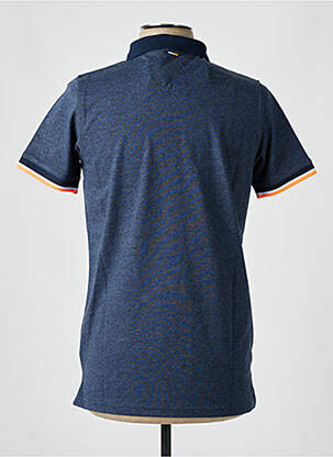 Polo jersey audinys trumpas rankovės mėlyna CAMBERABERO vyras