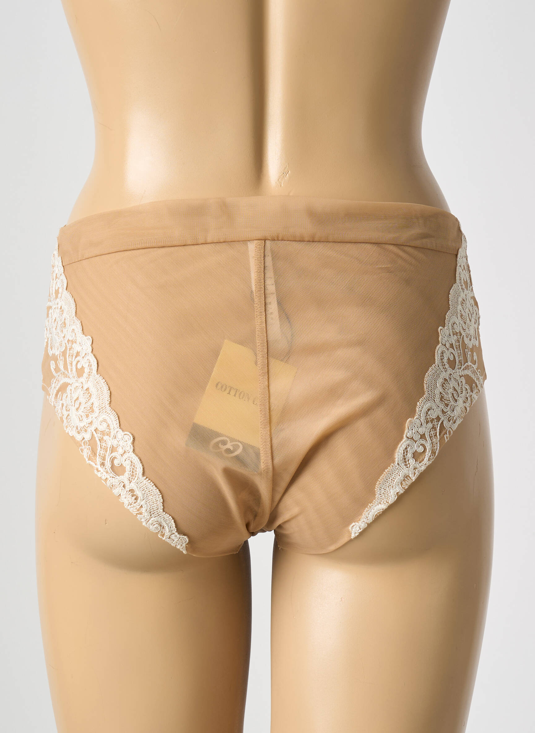 Kelnaitė tamprumas kremas COTTON CLUB moteris