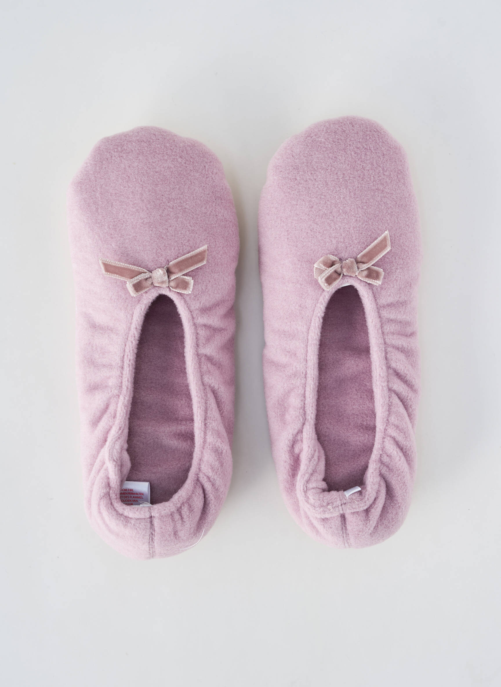 Bateliai/pantofliai tekstilinė išorinė padas plokščias kulnas iki 3 cm violetinis PLUTO moteris