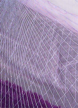 Paréo fringe apdaila violetinis RACHEL PAPPO moteris