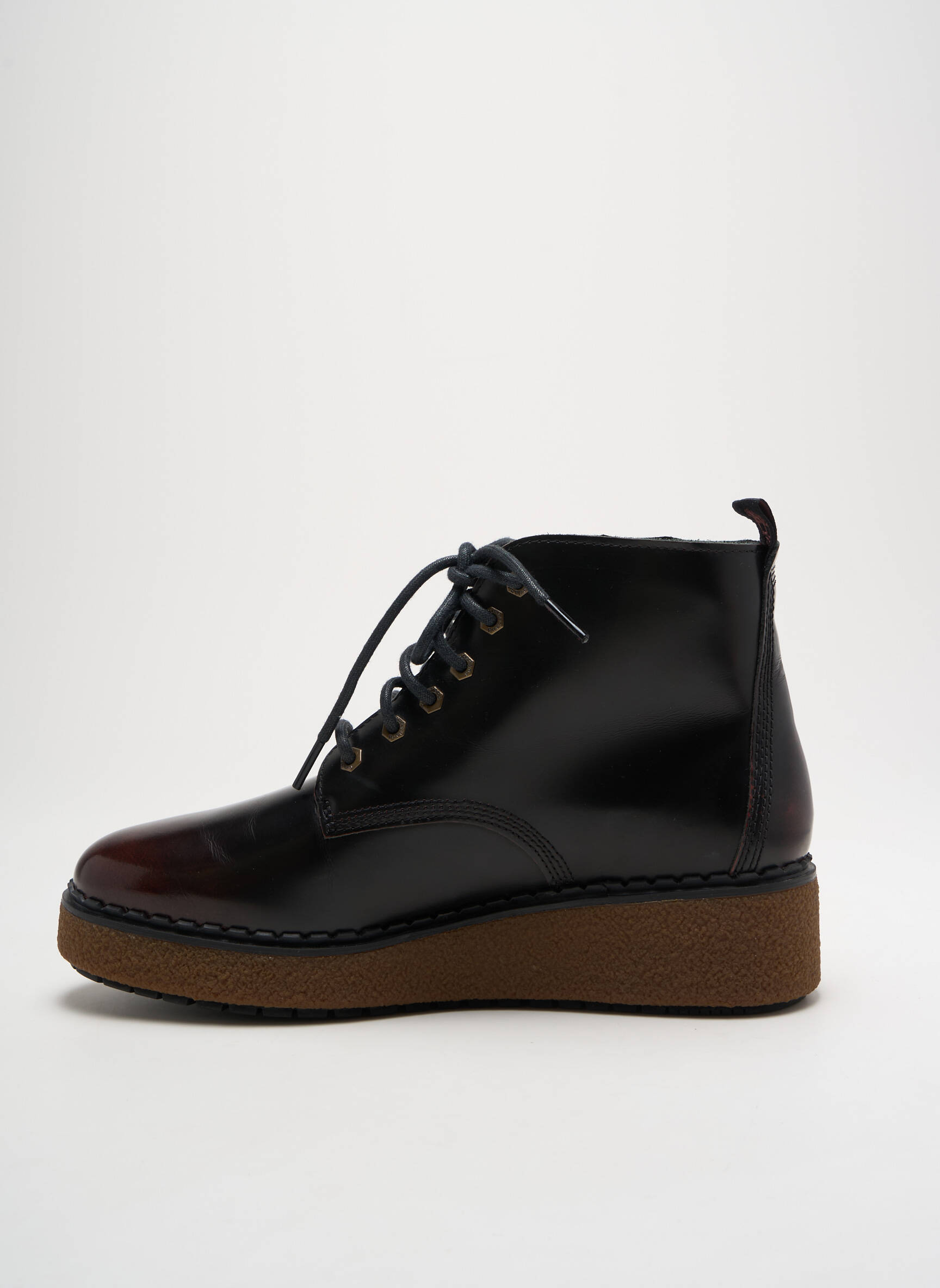 Batai/botai lygus medžiaga kulnas nuo 4 iki 6 cm rudas TIMBERLAND moteris