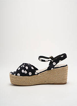 Espadrilės užsegimas kilpa(s) kulnas nuo 4 iki 6 cm juodas CASSIS COTE D'AZUR moteris
