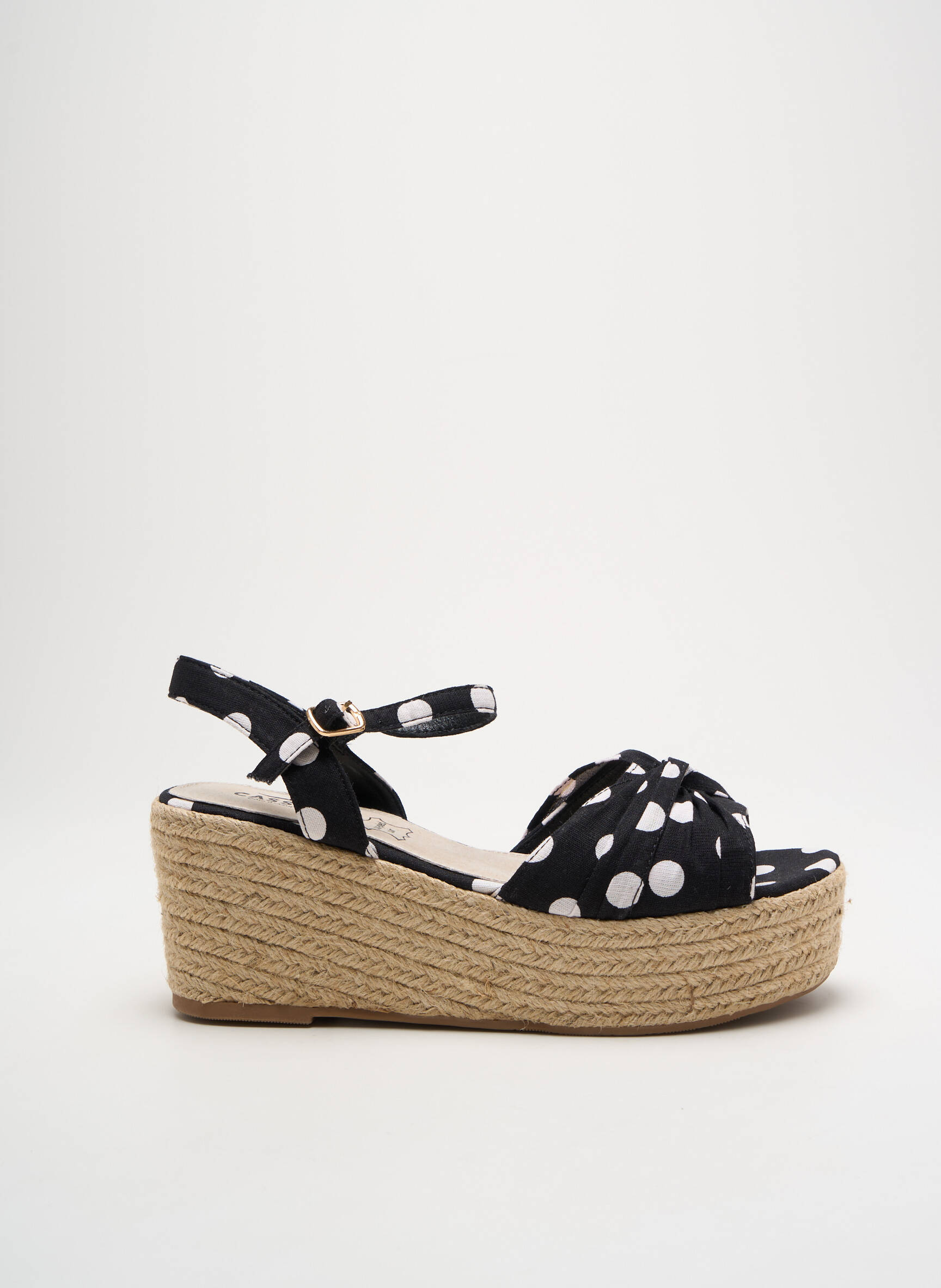 Espadrilės užsegimas kilpa(s) kulnas nuo 4 iki 6 cm juodas CASSIS COTE D'AZUR moteris