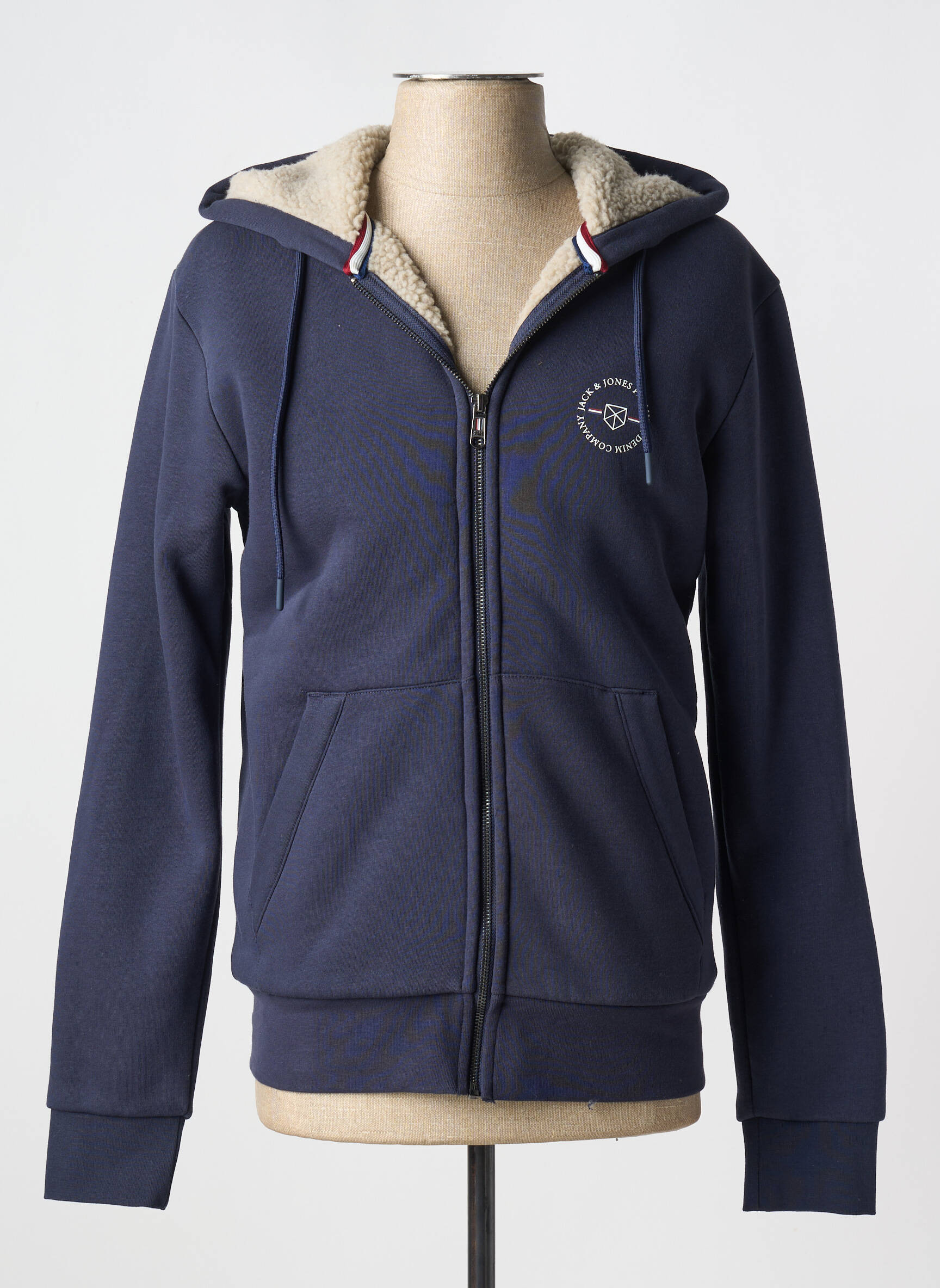Kasdienis švarkas apatinė dalis siaura mėlyna JACK & JONES vyras