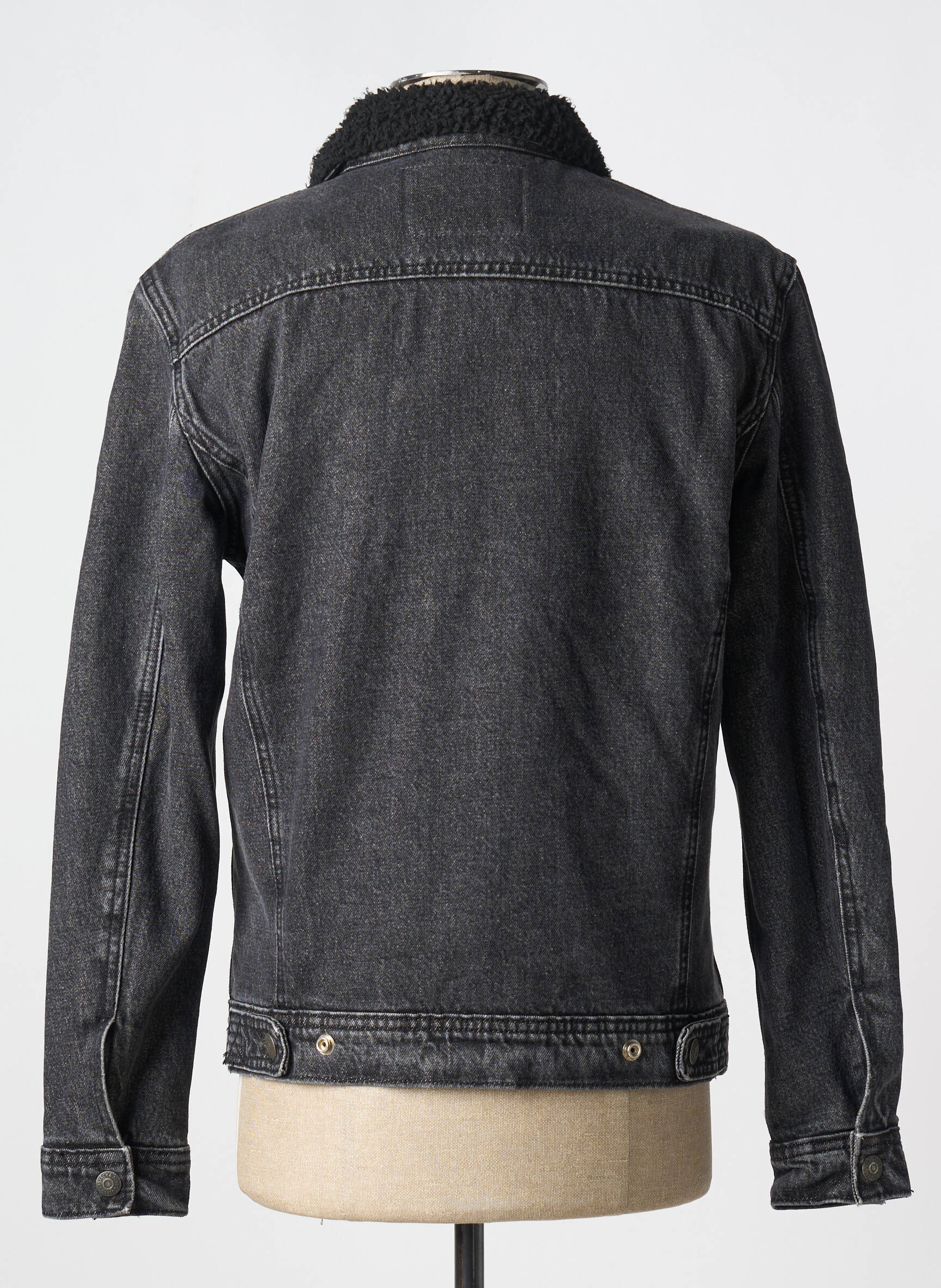 Kasdienis švarkas priekinė mygtukų uždarymo sistema juodas JACK & JONES vyras