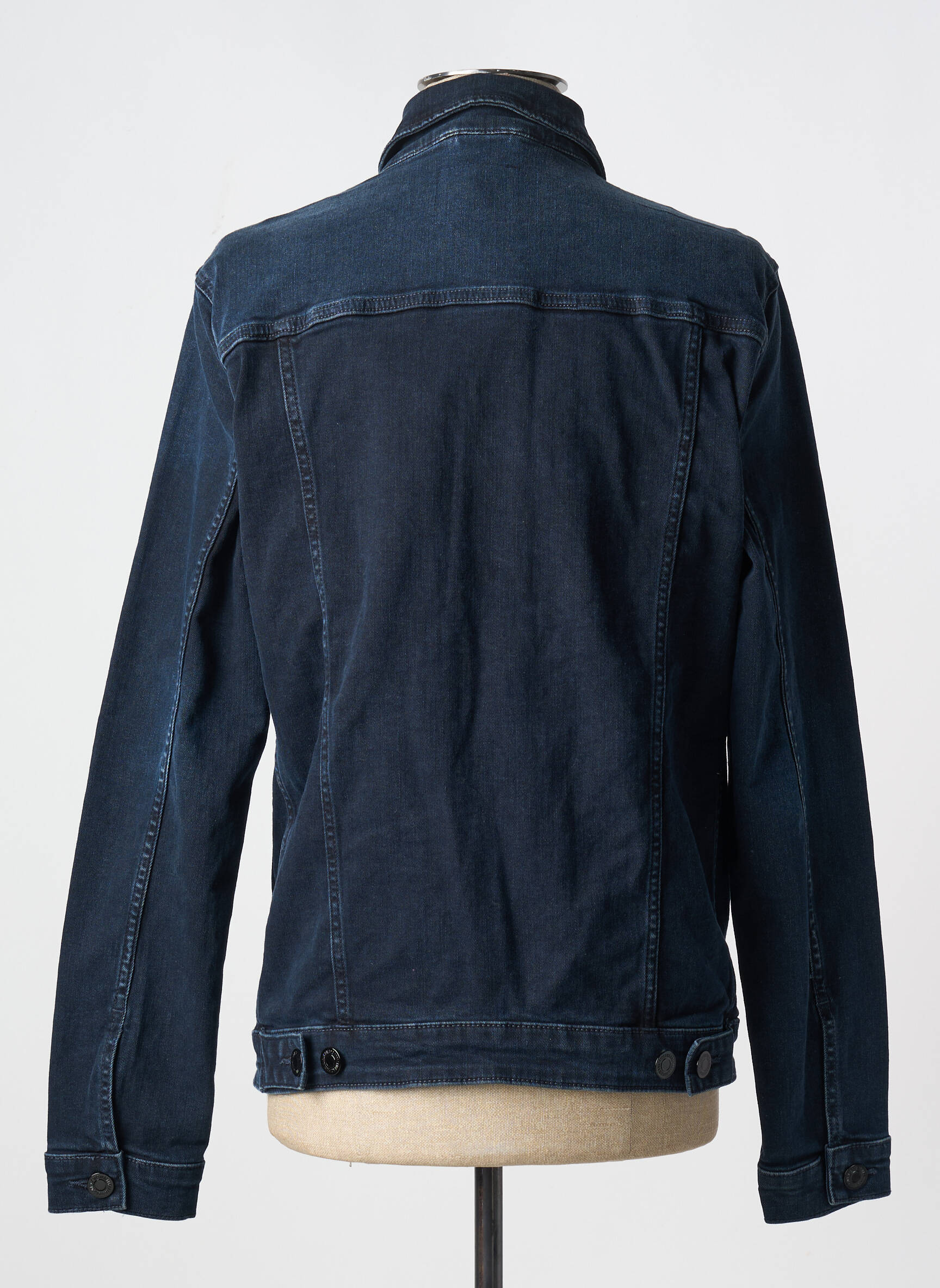 Kasdienis švarkas priekinė mygtukų uždarymo sistema mėlyna JACK & JONES vyras