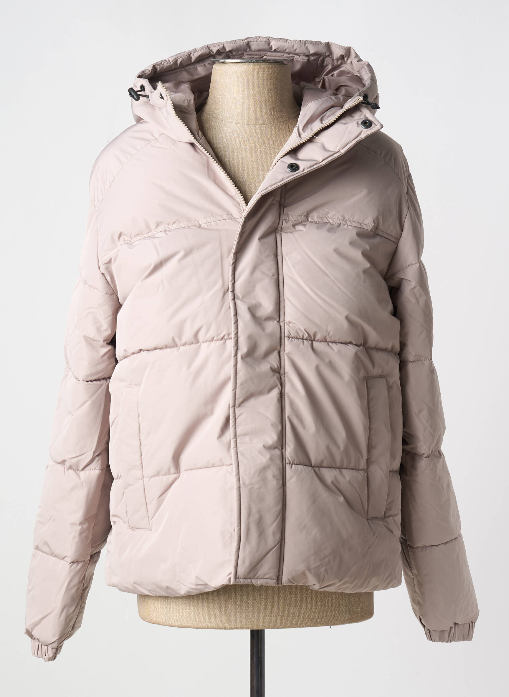 Pūkinė striukė ilgos rankovės su gobtuvu bežinis JACK & JONES vyras