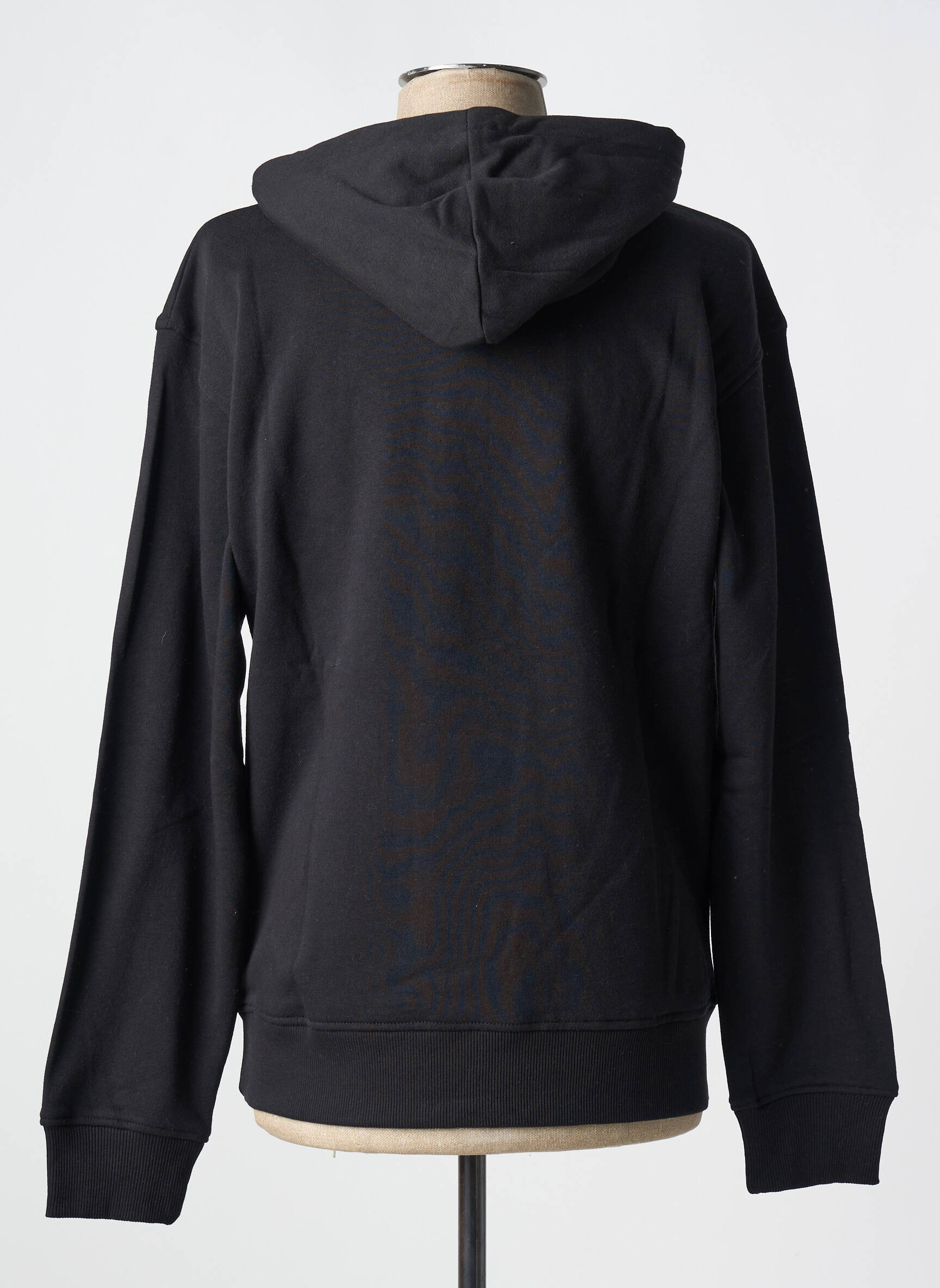 Kapišonas kišenės ilgos rankovės juodas JACK & JONES vyras