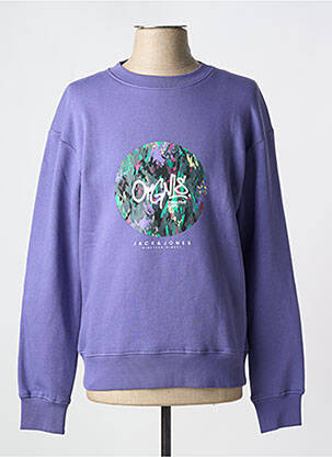 Mikroskopas ilgos rankovės ilgos rankovės violetinis JACK & JONES vyras