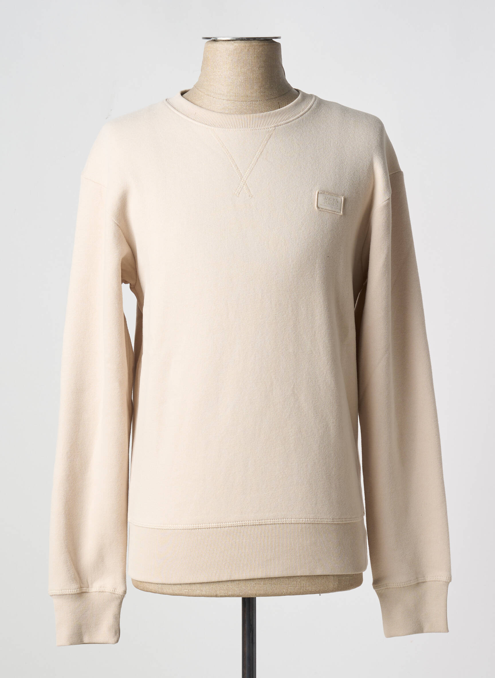 Mikroskopas siuvinėjimas ilgos rankovės bežinis JACK & JONES vyras