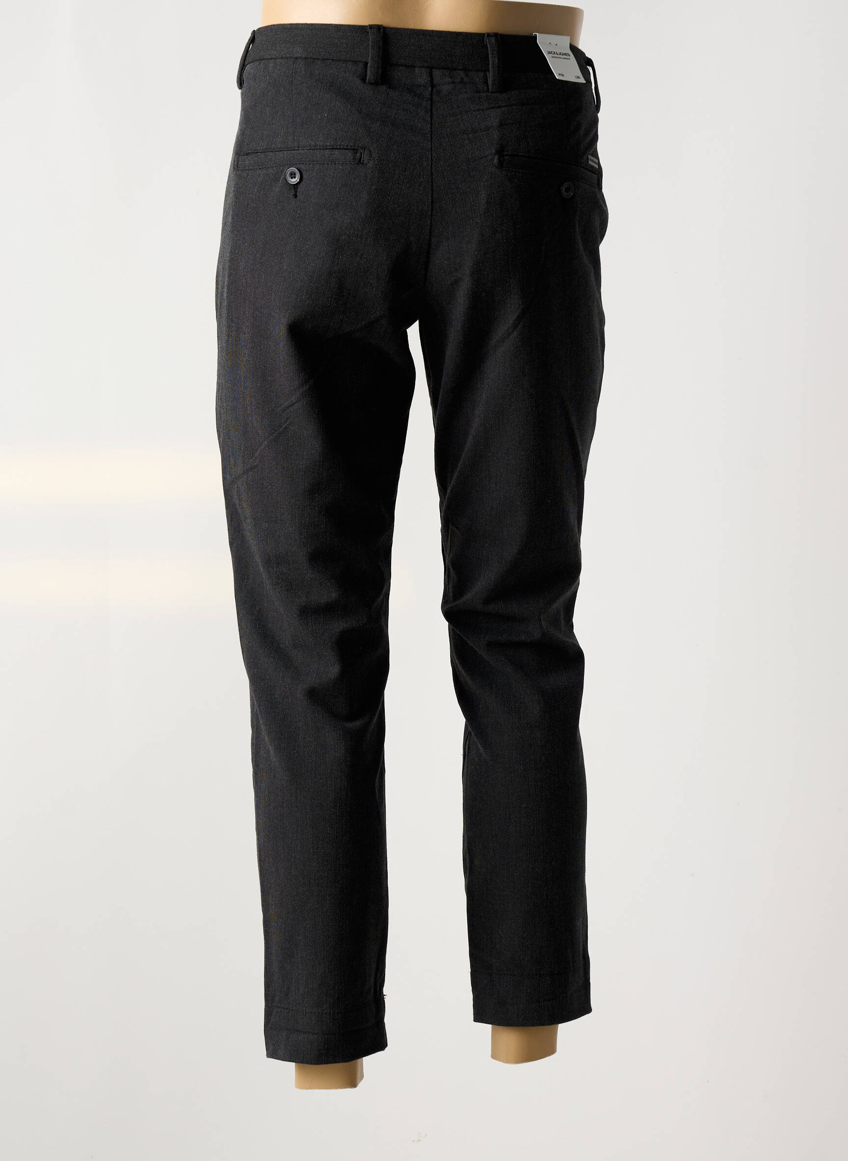 Chino kelnė chinamas audinys normala dydis pilka JACK & JONES vyras