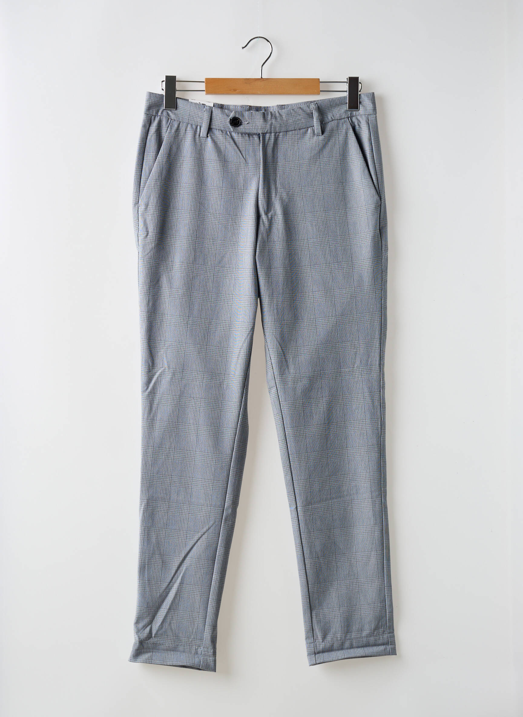 Chino kelnė galinio spausdinimo raštas normala dydis pilka JACK & JONES vyras