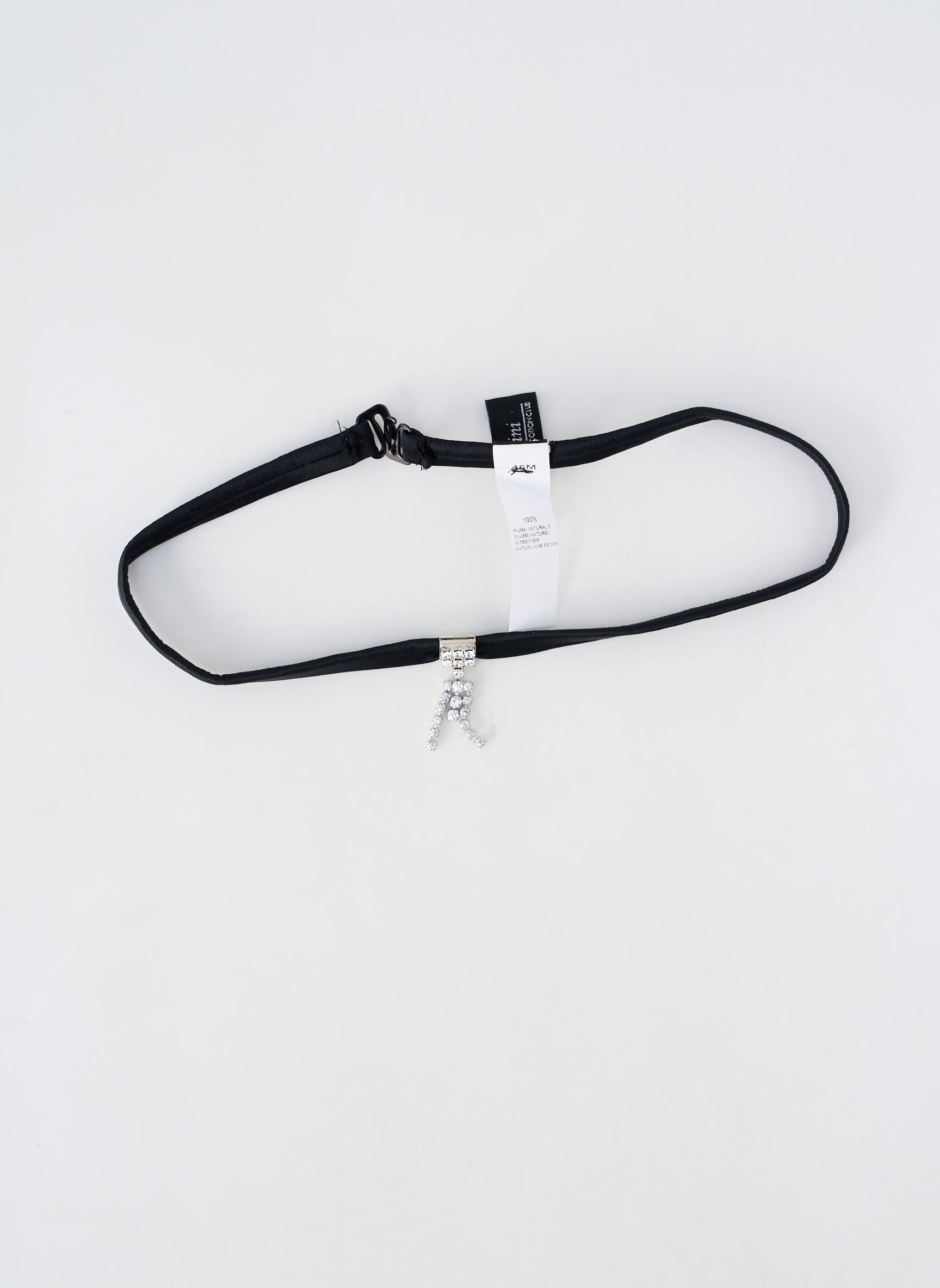 Lingerijos aksesuaras juodas RCRESCENTINI BY COTTON BLUB moteris