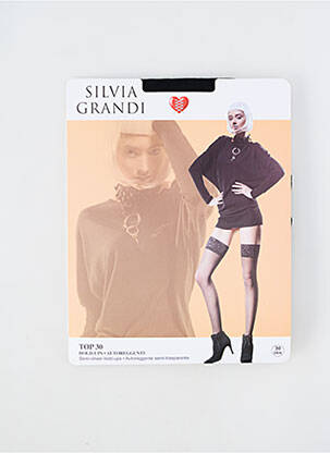 Bas tamprumas juodas SILVIA GRANDI moteris