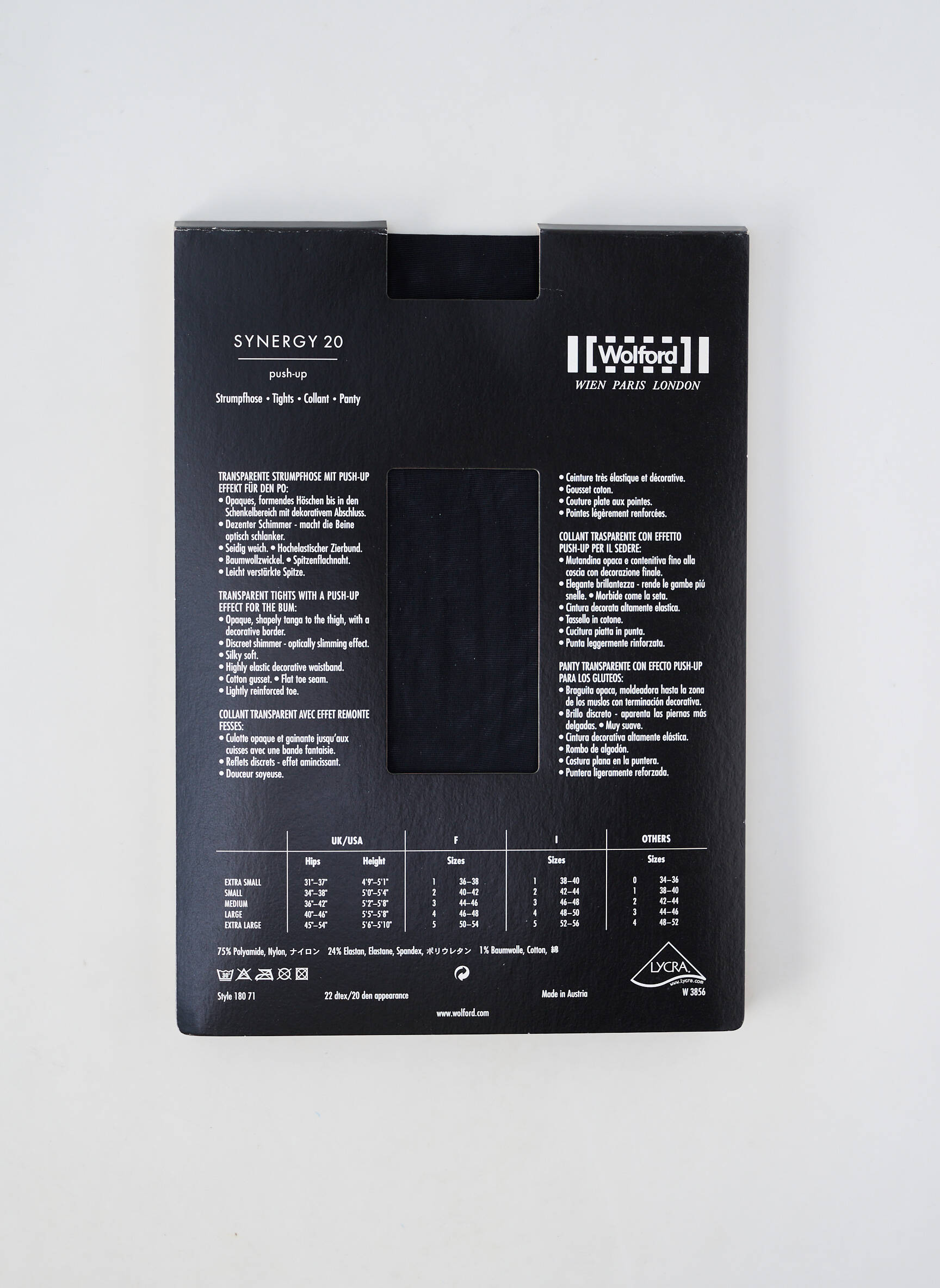 Kojinės tamprumas juodas WOLFORD moteris