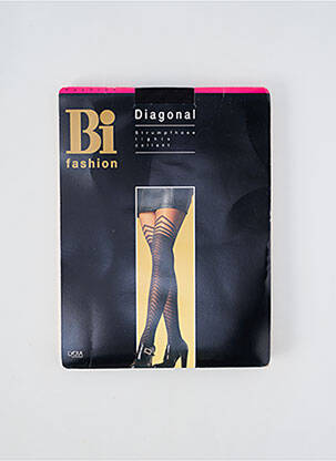 Kojinės fantazijos raštas juodas BI FASHION moteris