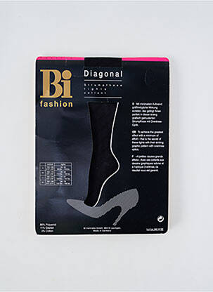 Kojinės fantazijos raštas juodas BI FASHION moteris