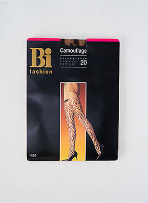 Kojinės fantazijos raštas rudas BI FASHION moteris
