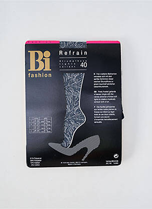 Kojinės fantazijos raštas mėlyna BI FASHION moteris