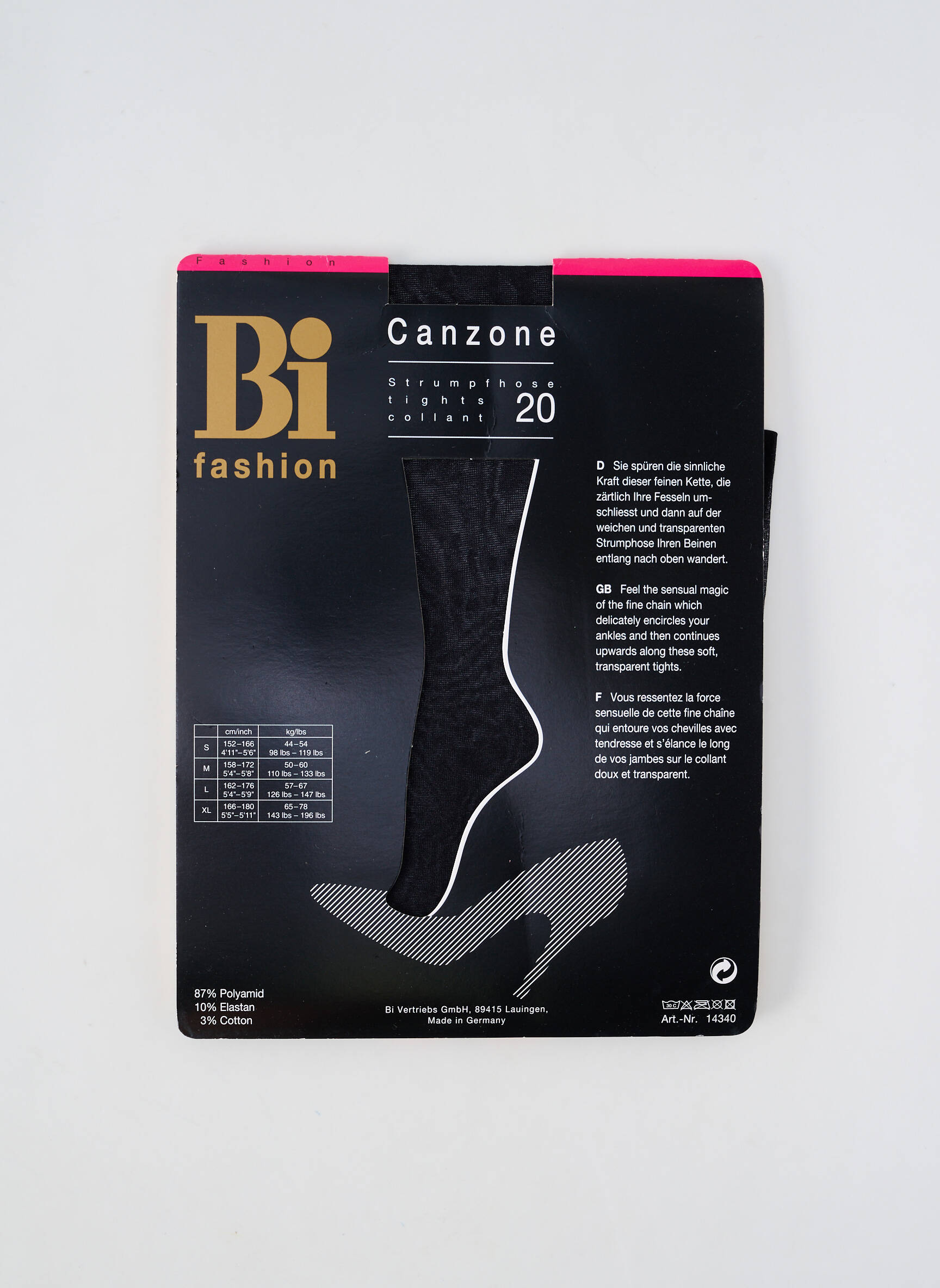 Kojinės fantazijos raštas juodas BI FASHION moteris