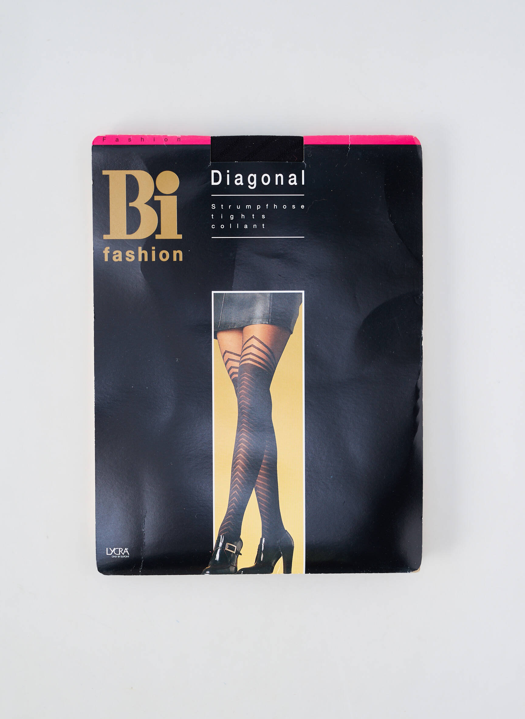 Kojinės fantazijos raštas juodas BI FASHION moteris