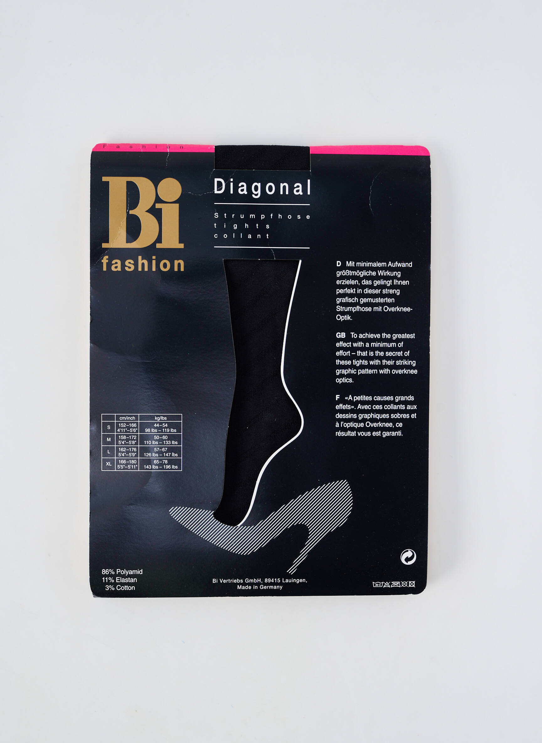 Kojinės fantazijos raštas juodas BI FASHION moteris