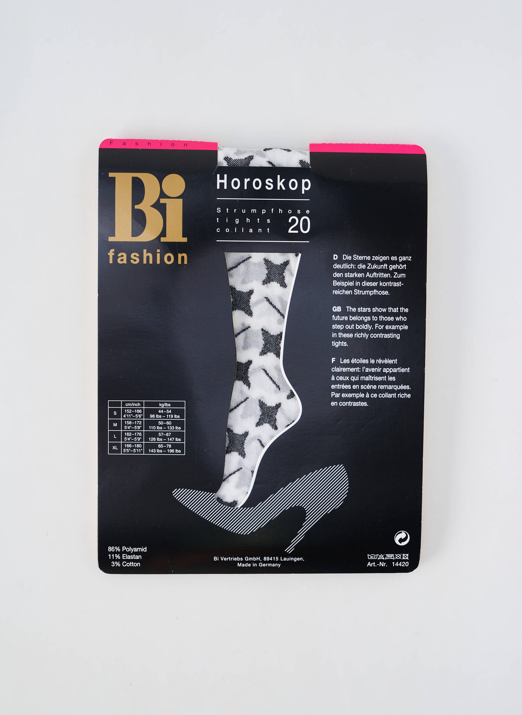 Kojinės fantazijos raštas baltas BI FASHION moteris