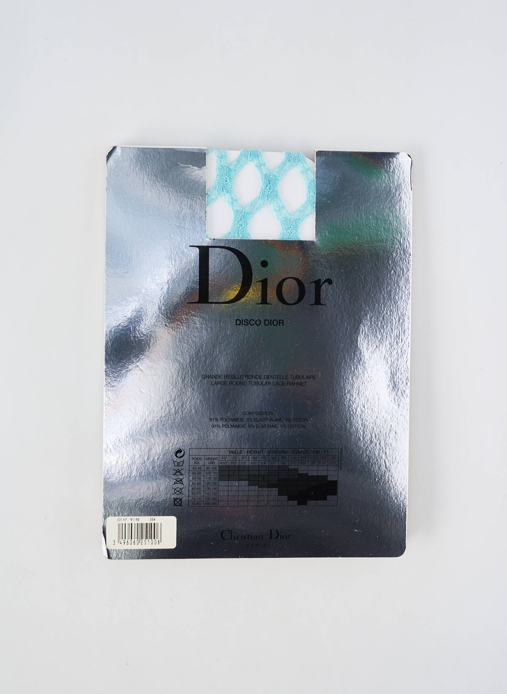Kojinės tamprumas mėlyna DIOR moteris