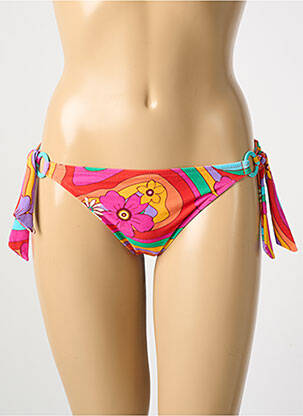 Maudymosi kelnaitės fantazijos raštas bikini violetinis BANANA MOON moteris