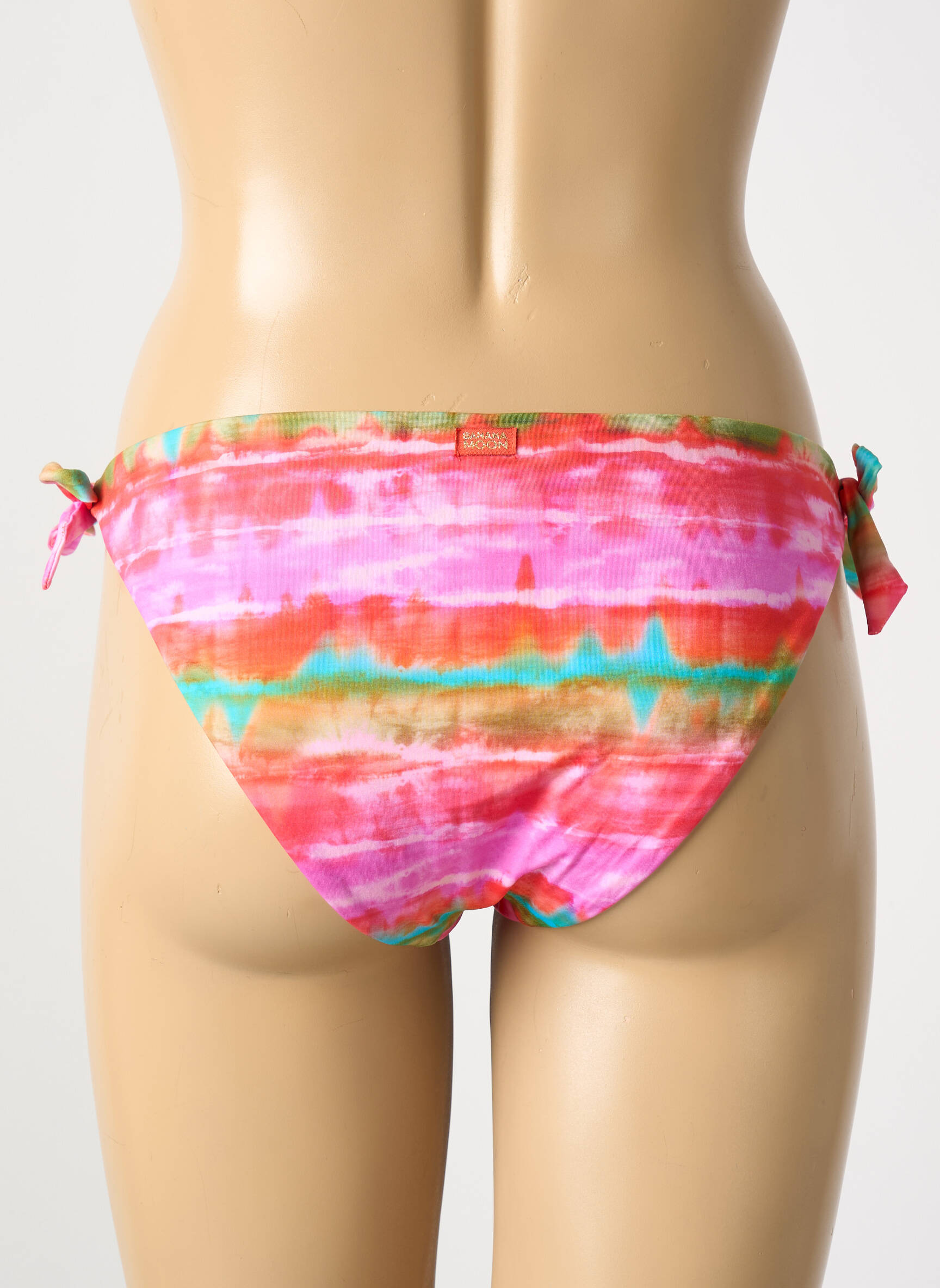 Maudymosi kelnaitės fantazijos raštas bikini oranžinė BANANA MOON moteris