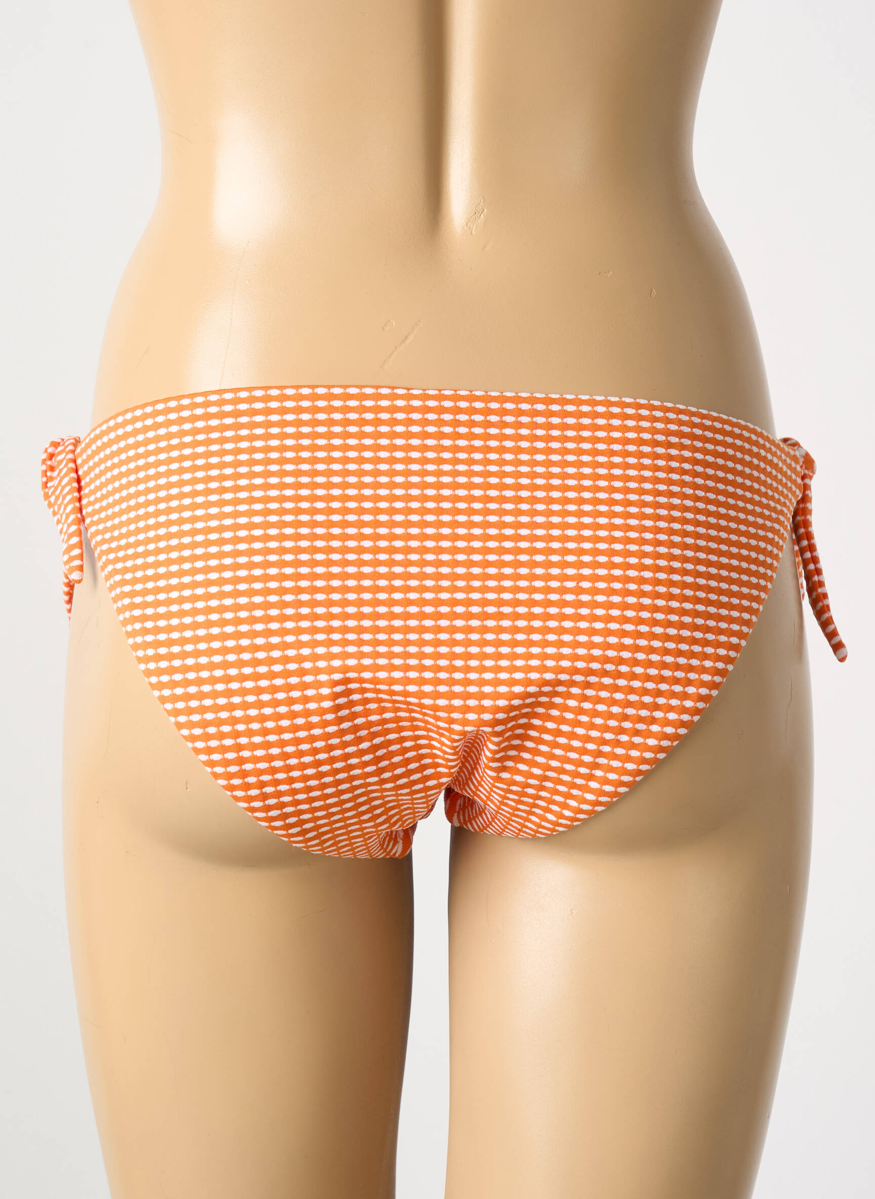 Maudymosi kelnaitės fantazijos raštas bikini oranžinė BANANA MOON moteris