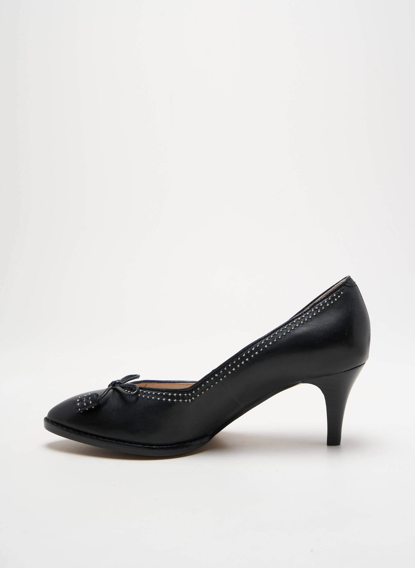 Aukštakulniai satino audinys kulnas nuo 4 iki 6 cm juodas CLARKS moteris