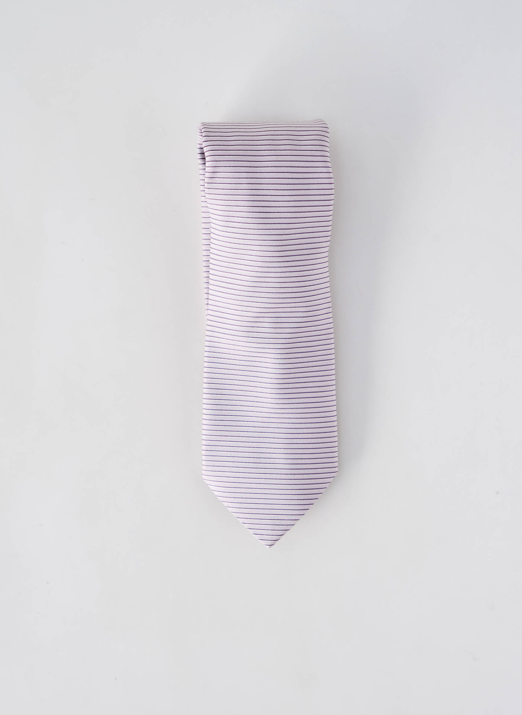 Kaklaraištis juostelės raštas violetinis HUGO BOSS vyras