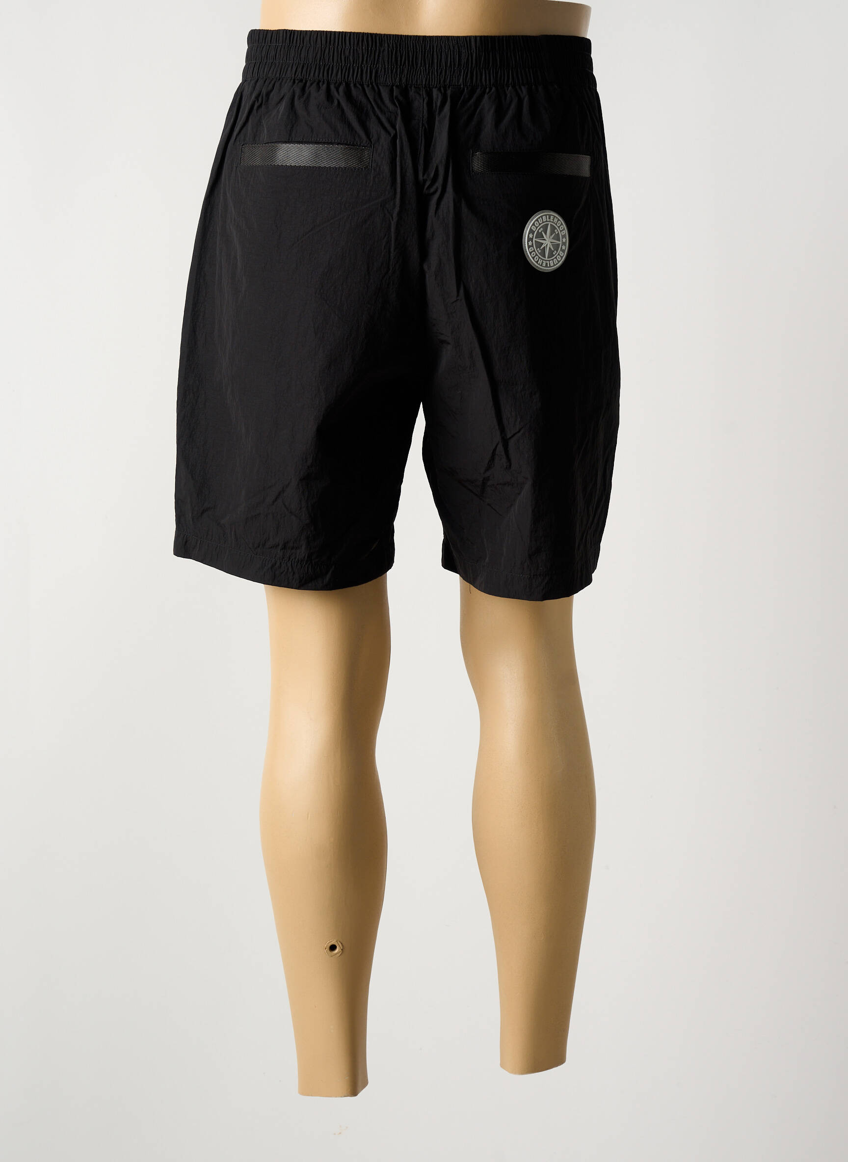 Bermudas elastinė dydis juodas DOUBLEHOOD vyras