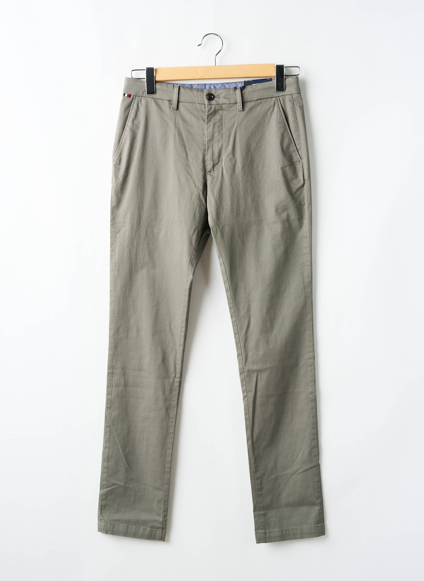 Chino kelnė tamprumas normala dydis pilka TOMMY HILFIGER vyras