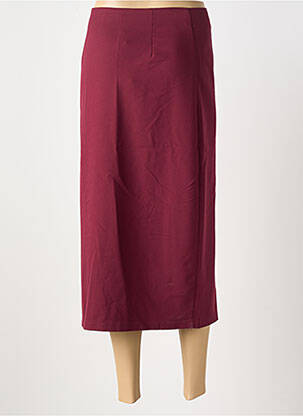 Ilgas sijonas tiesi kirpimas raudona CERISE BLUE moteris