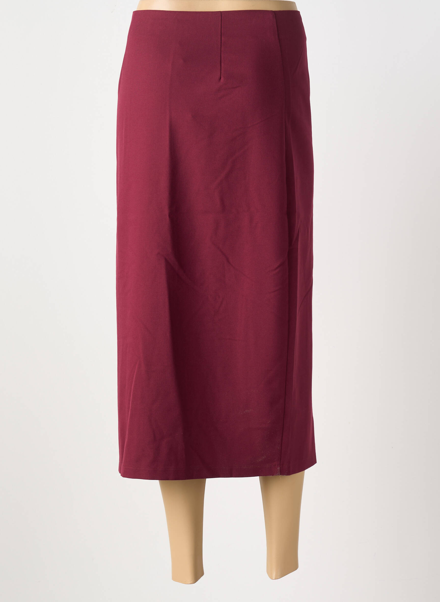 Ilgas sijonas tiesi kirpimas raudona CERISE BLUE moteris