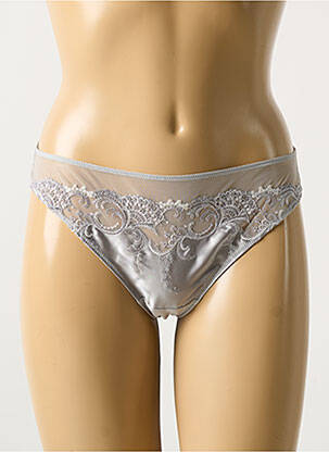 Tanga satino audinys pilka LISE CHARMEL moteris